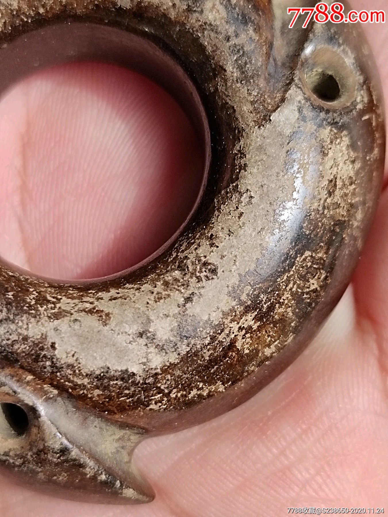 西周时期老玉璇玑,老玉,高古玉