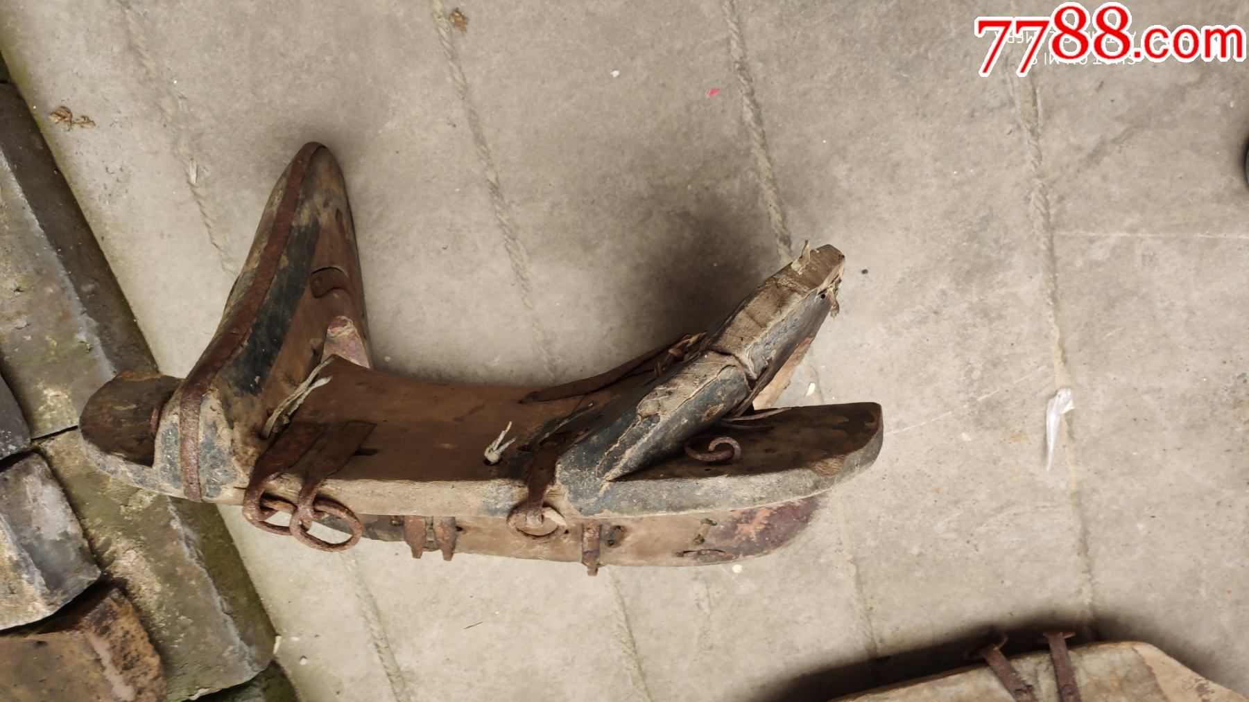 类车马/户外;车具马具马牛驴牲畜肚带3条合售￥2008品99民俗类车