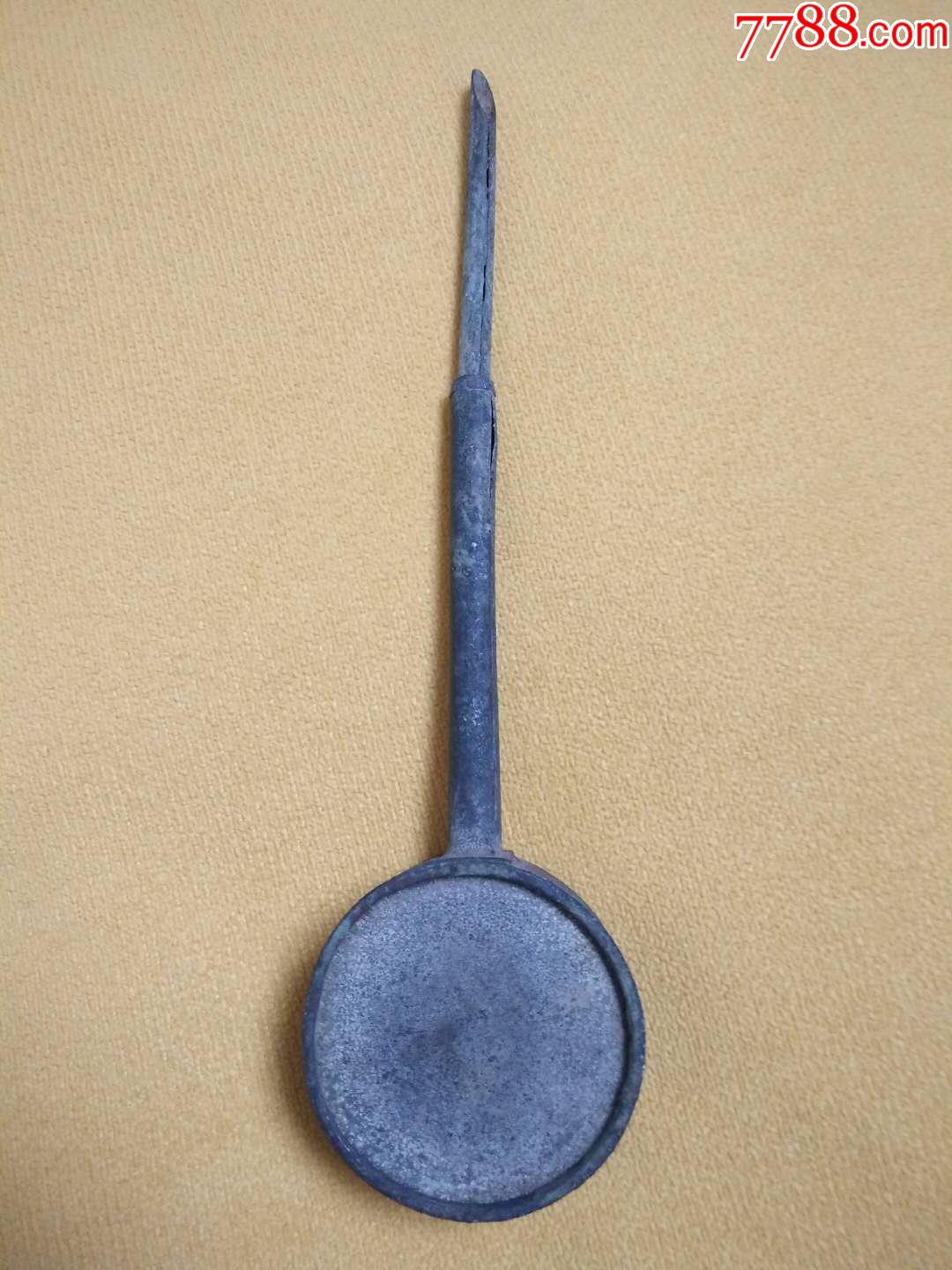 清代老中医药器具【铜质药鼓喷药末器具】古玩民俗收藏品