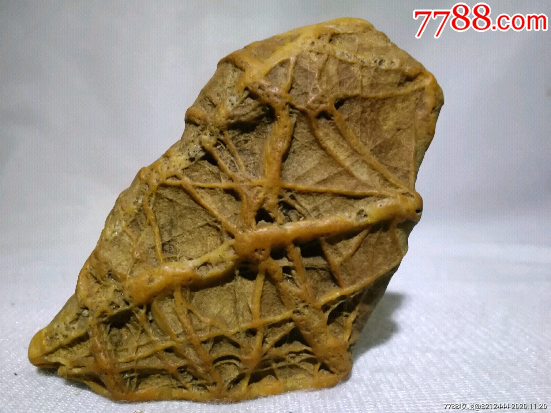 根脉石经脉石奇石筋脉石原石摆件一帆风顺