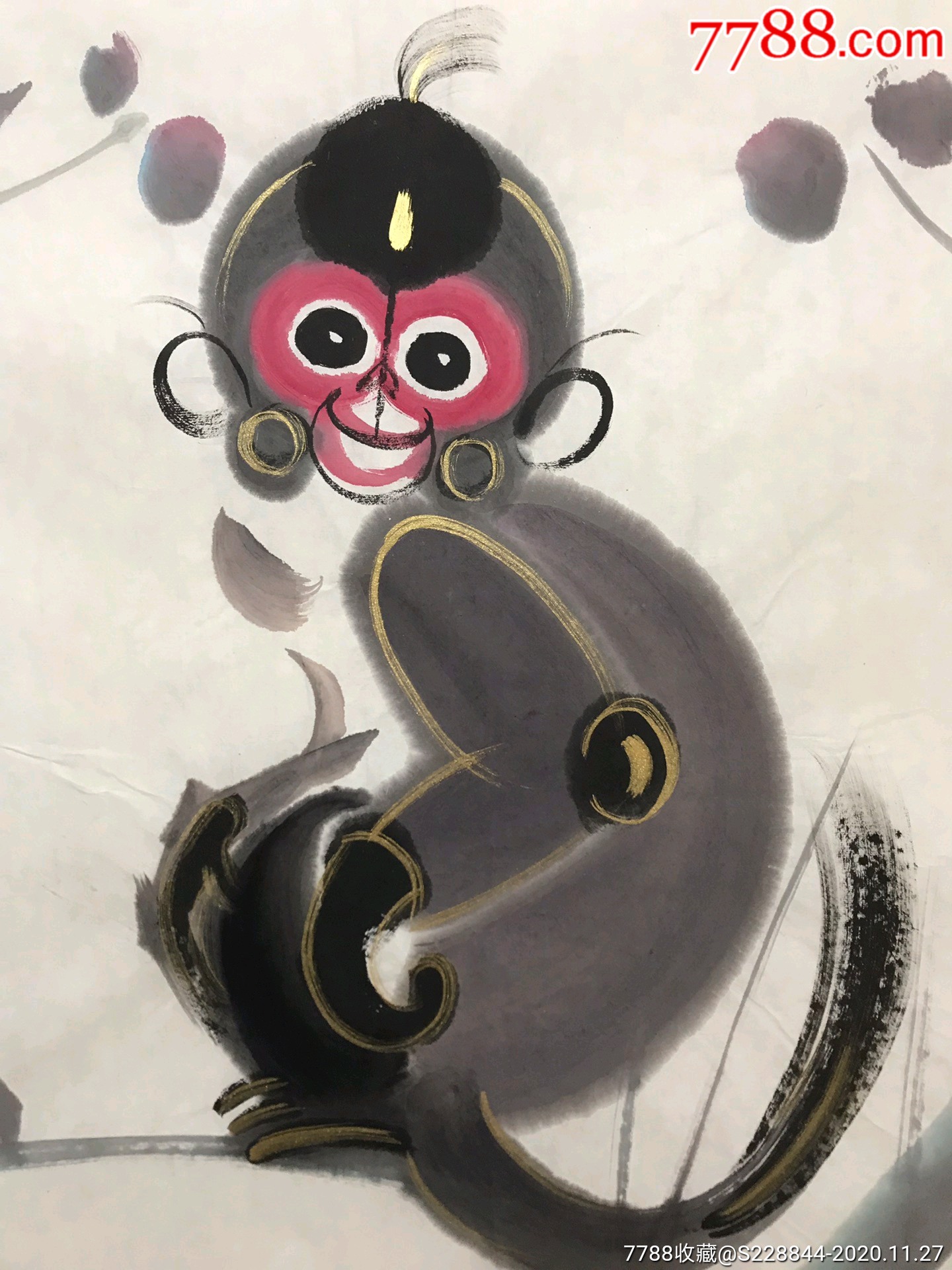 韩美林作品画芯尺寸13668