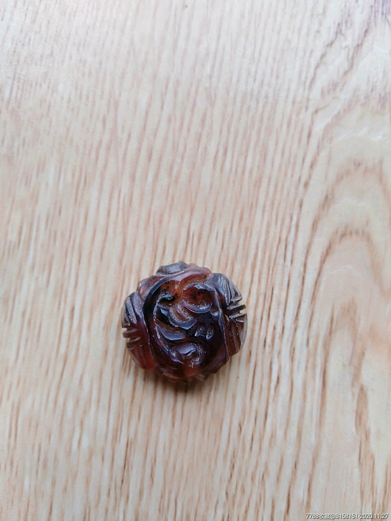 清代老琥珀挂件