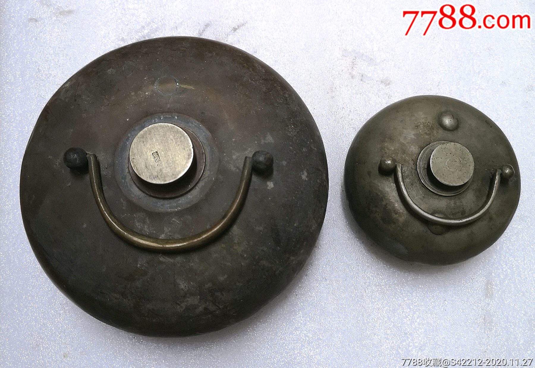 大小汤婆子一对