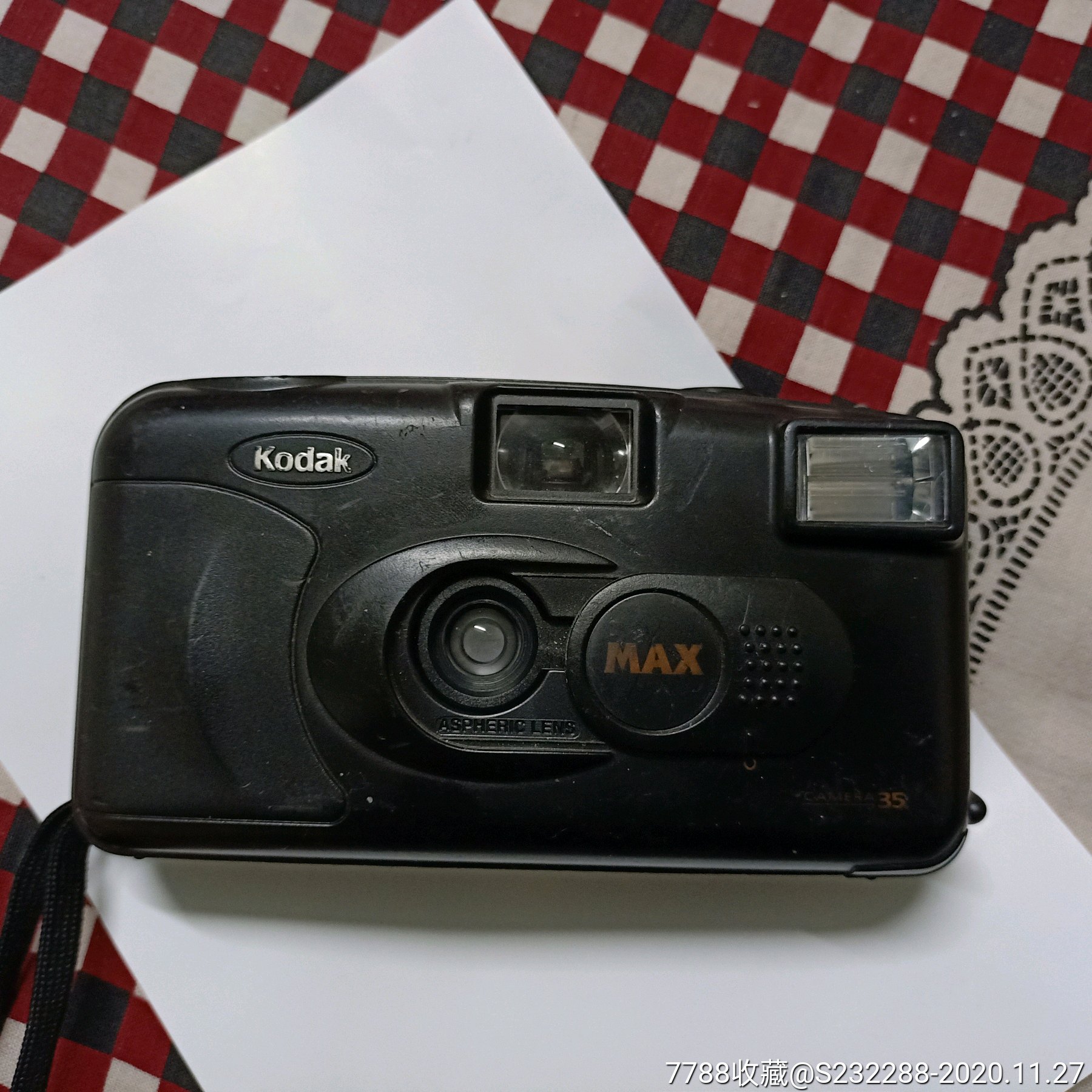 柯达maxk85——《特殊款》_傻瓜机/胶片相机_钱升钱【7788收藏__收藏