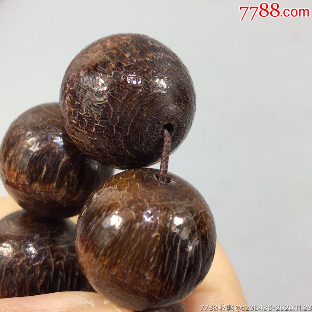 西牛角手串一对,保真角.-其他角制品-7788收藏