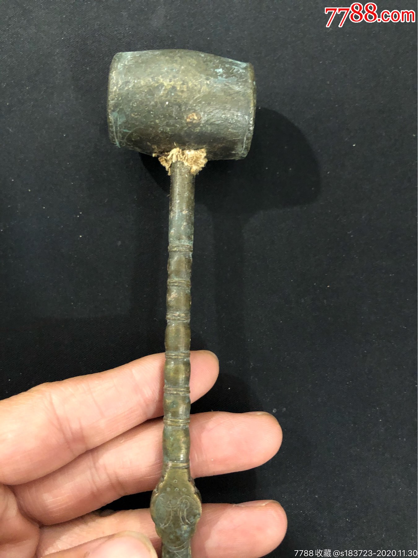 民国小铜锤两个