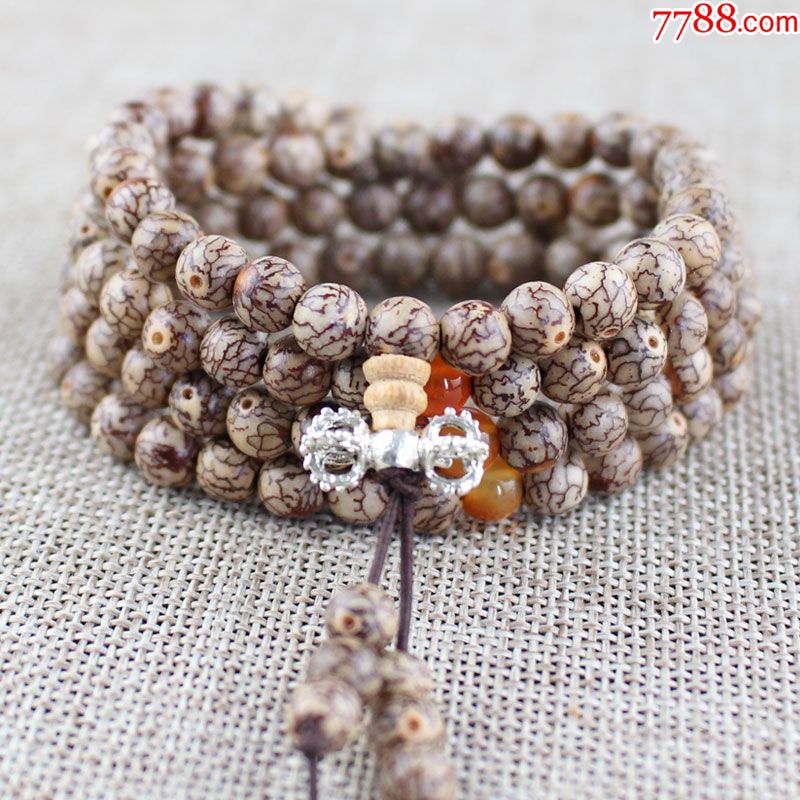 小银线菩提子手串