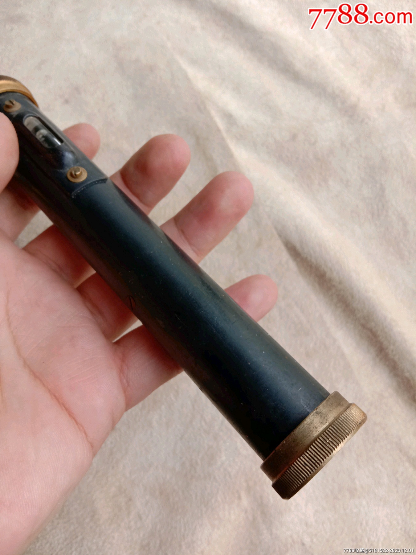 水准仪民国袖珍水平仪袖珍铜制水准仪老物件vintage