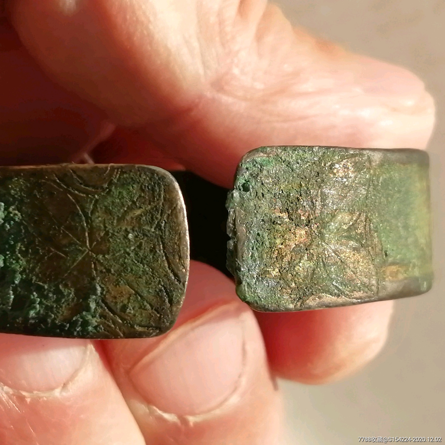 宋代银鎏金美锈手镯全品