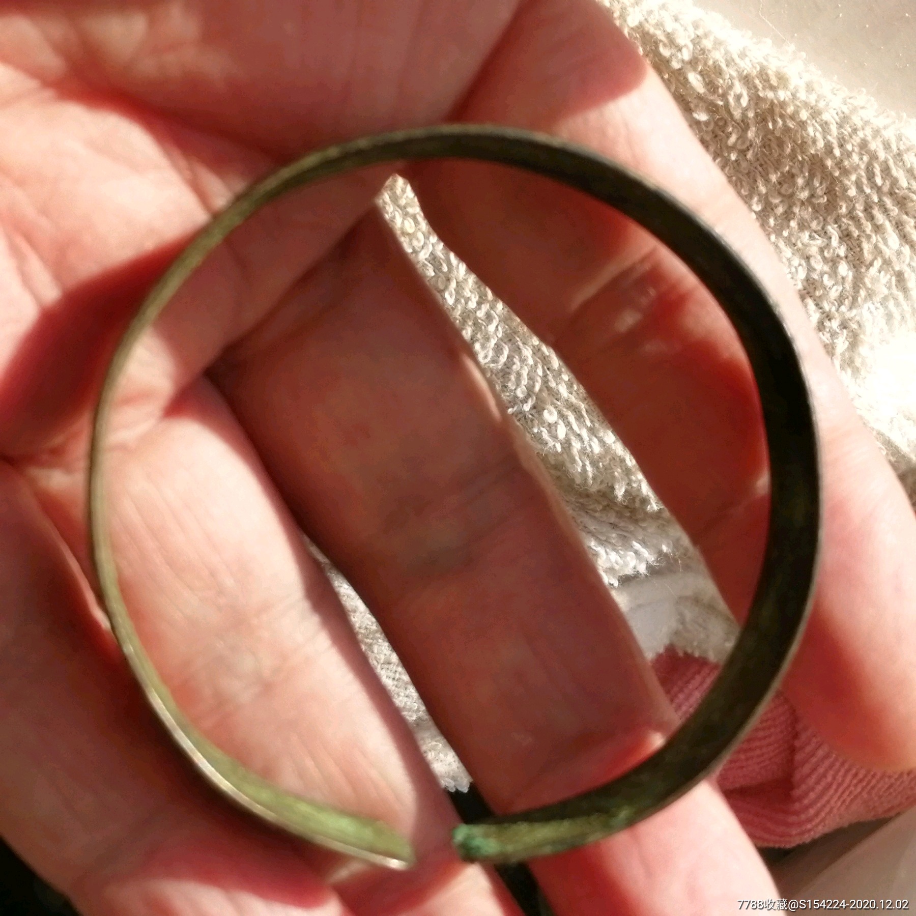 宋代银鎏金美锈手镯全品