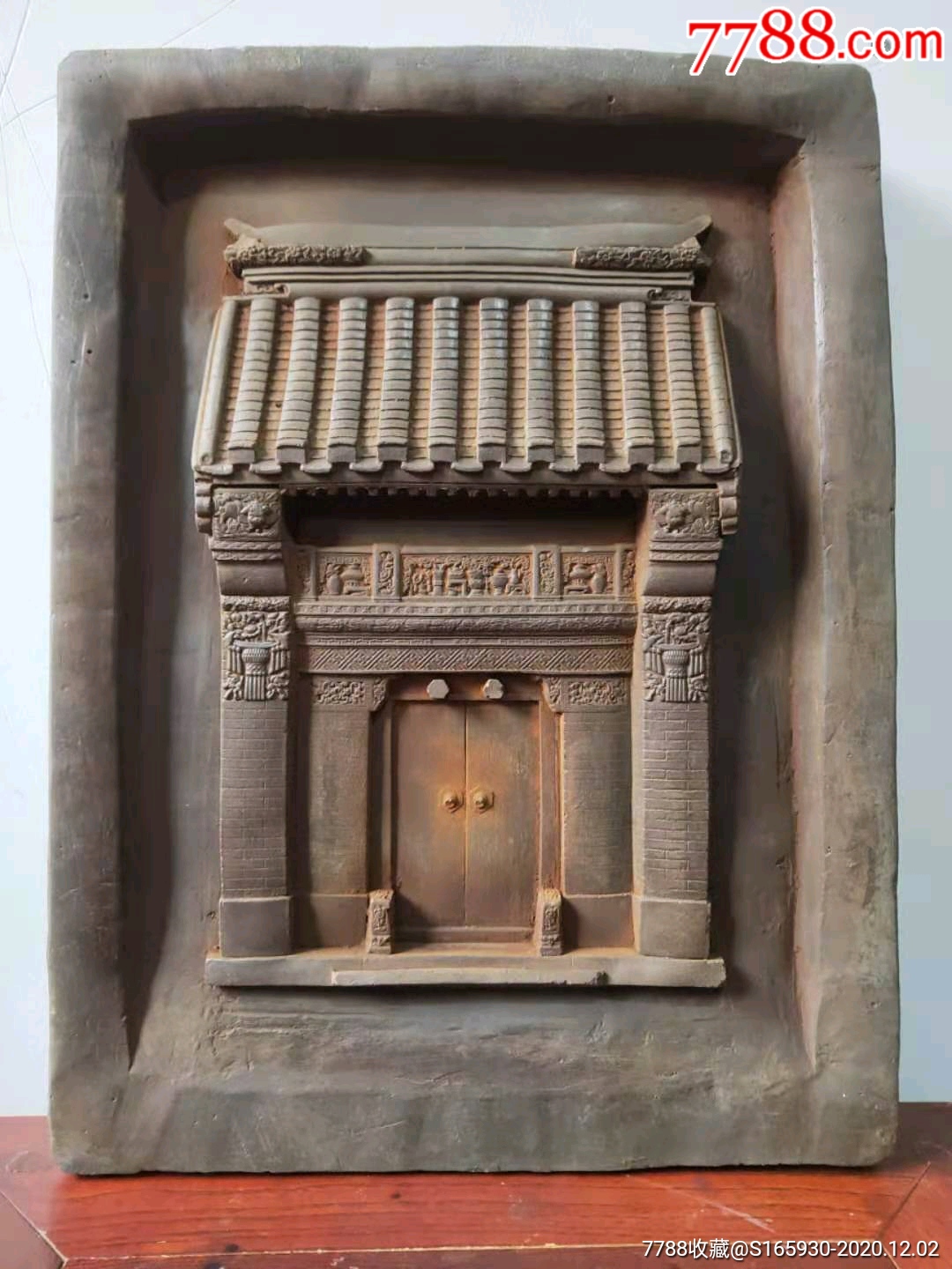 砖雕如意门如意门是是古代建筑的一种屋宇式宅门如意门的基本做法是在