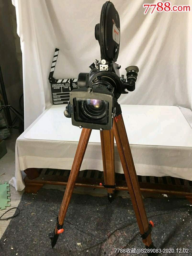 50年代德国古董16毫米阿莱arriflex电影胶片摄影机安琴镜头