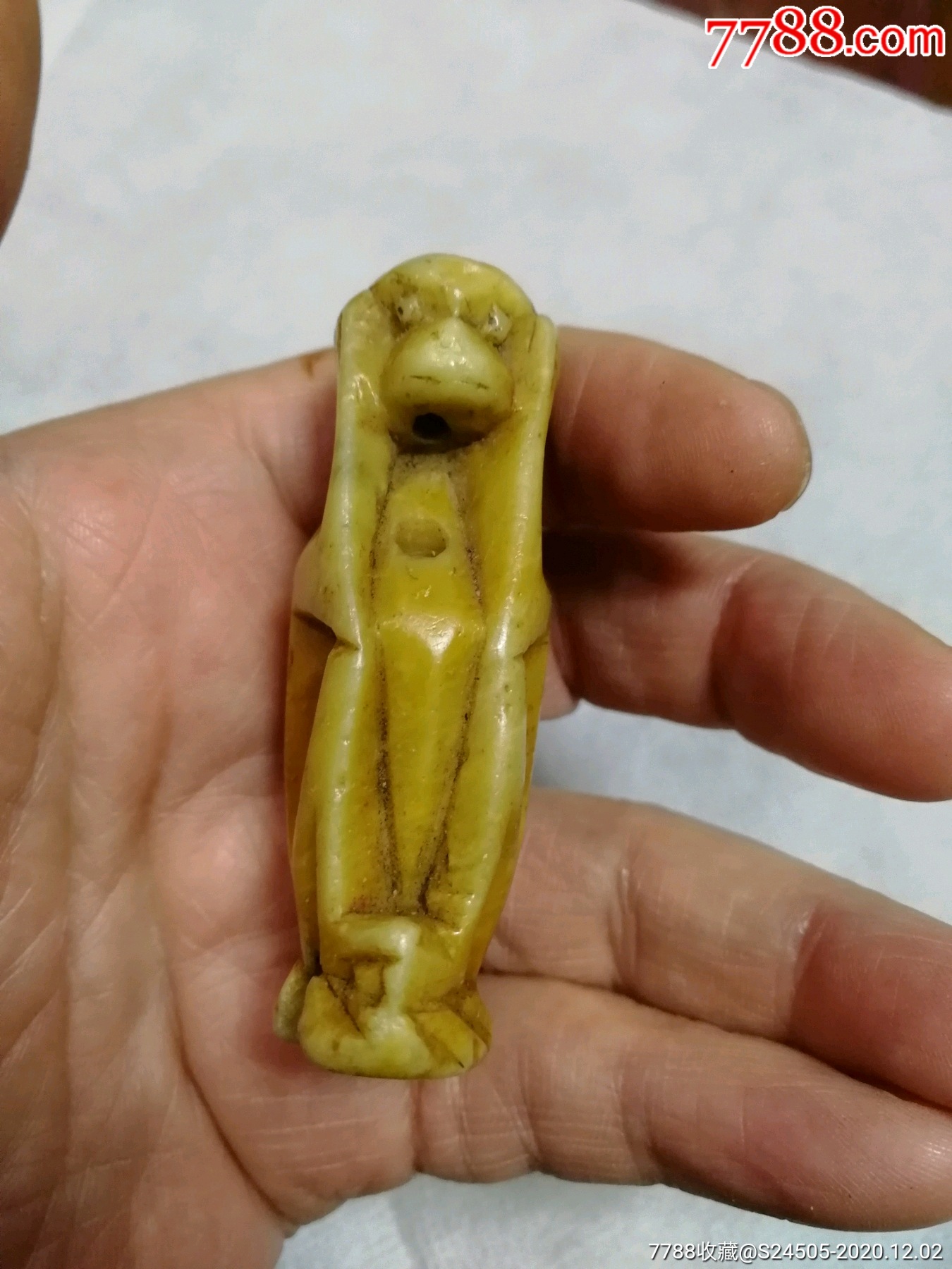 明代老雕小石猴