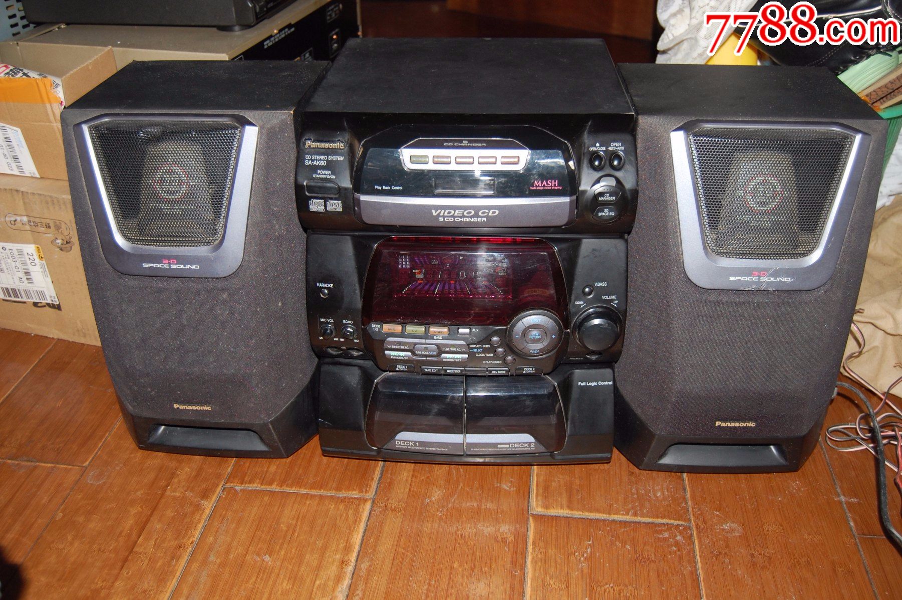 松下saak60型五碟组合高级音响松下音响松下组合音响运费德邦到付