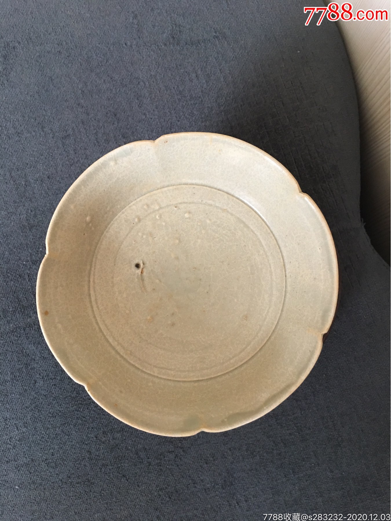 宋代福建将乐窑葵口洗-青白瓷/影青瓷-7788收藏