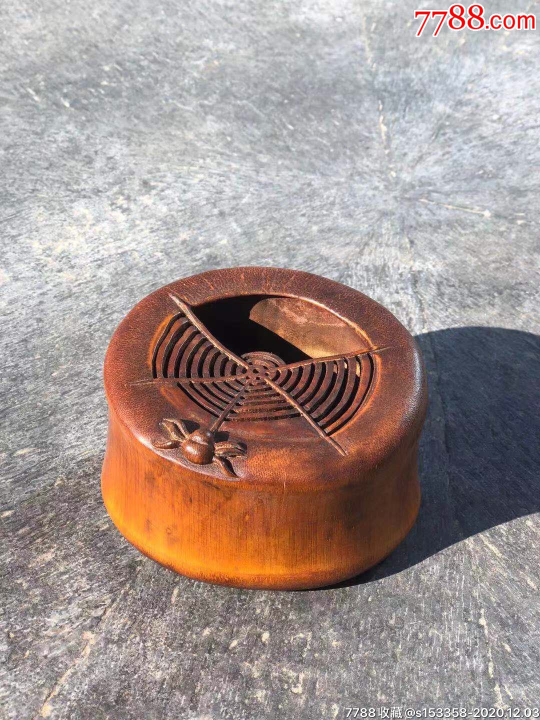 民国紫竹蛐蛐罐,斗?