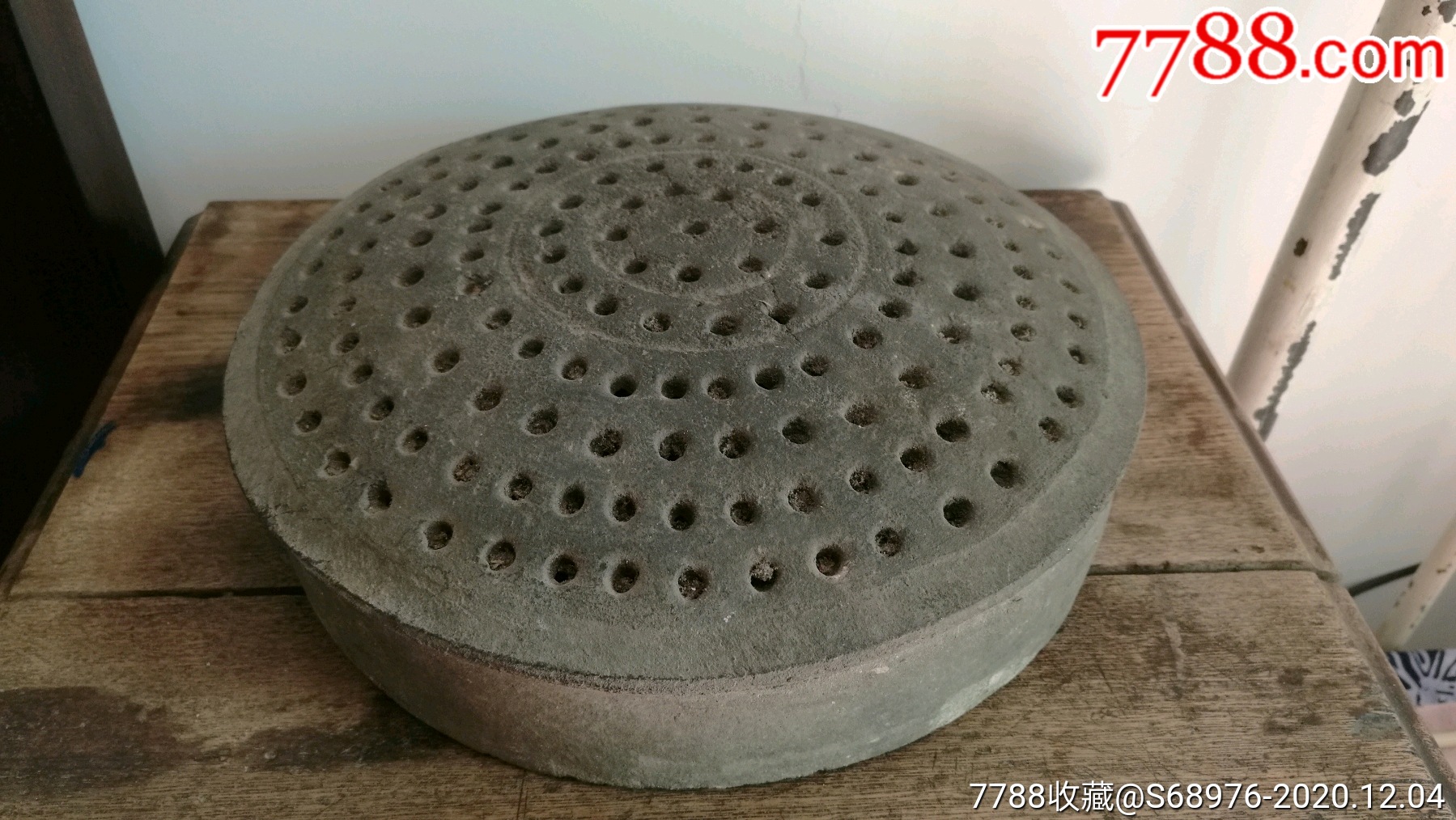 民俗收藏,年代戏影视道具,怀旧摆设,农家院装饰,过去烙饼用的支炉