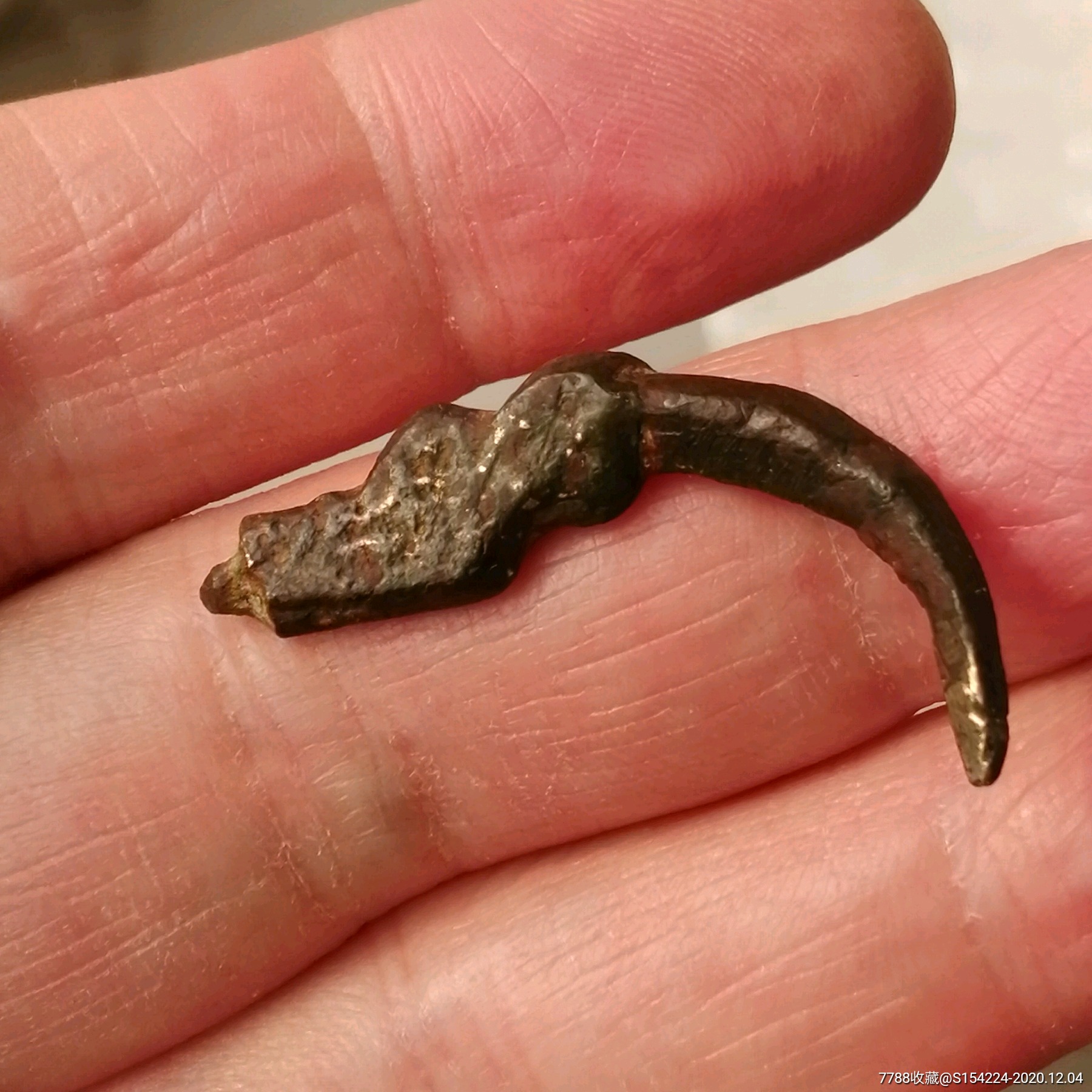 青铜带饰,蹀躞带头￥1110品99宋代青铜绳纹巾环￥110品99清代大清