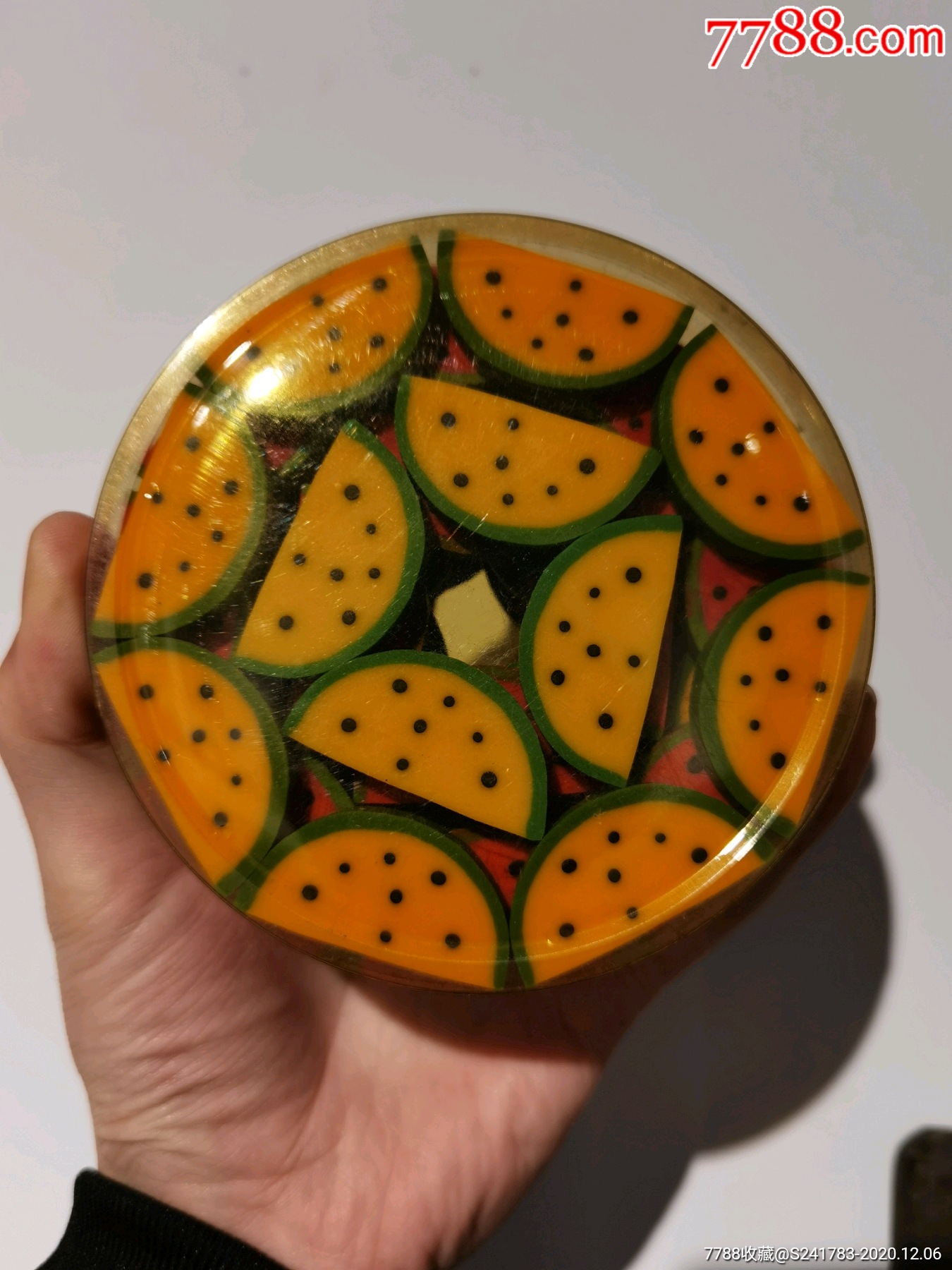 八十年代原盒西瓜瓣橡皮一盒-橡皮擦/笔擦-7788收藏