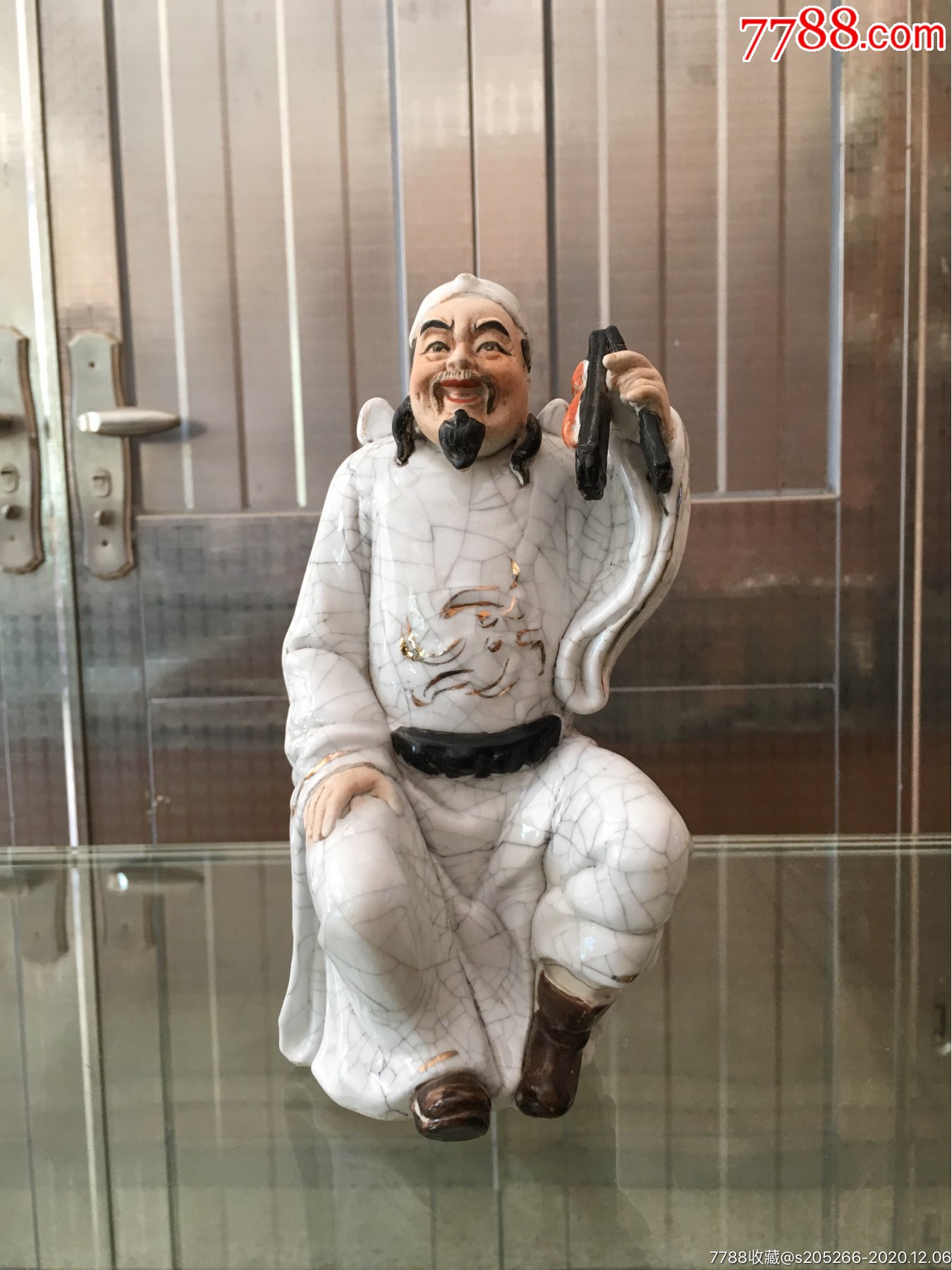 七十年代潮州瓷雕像曹国舅