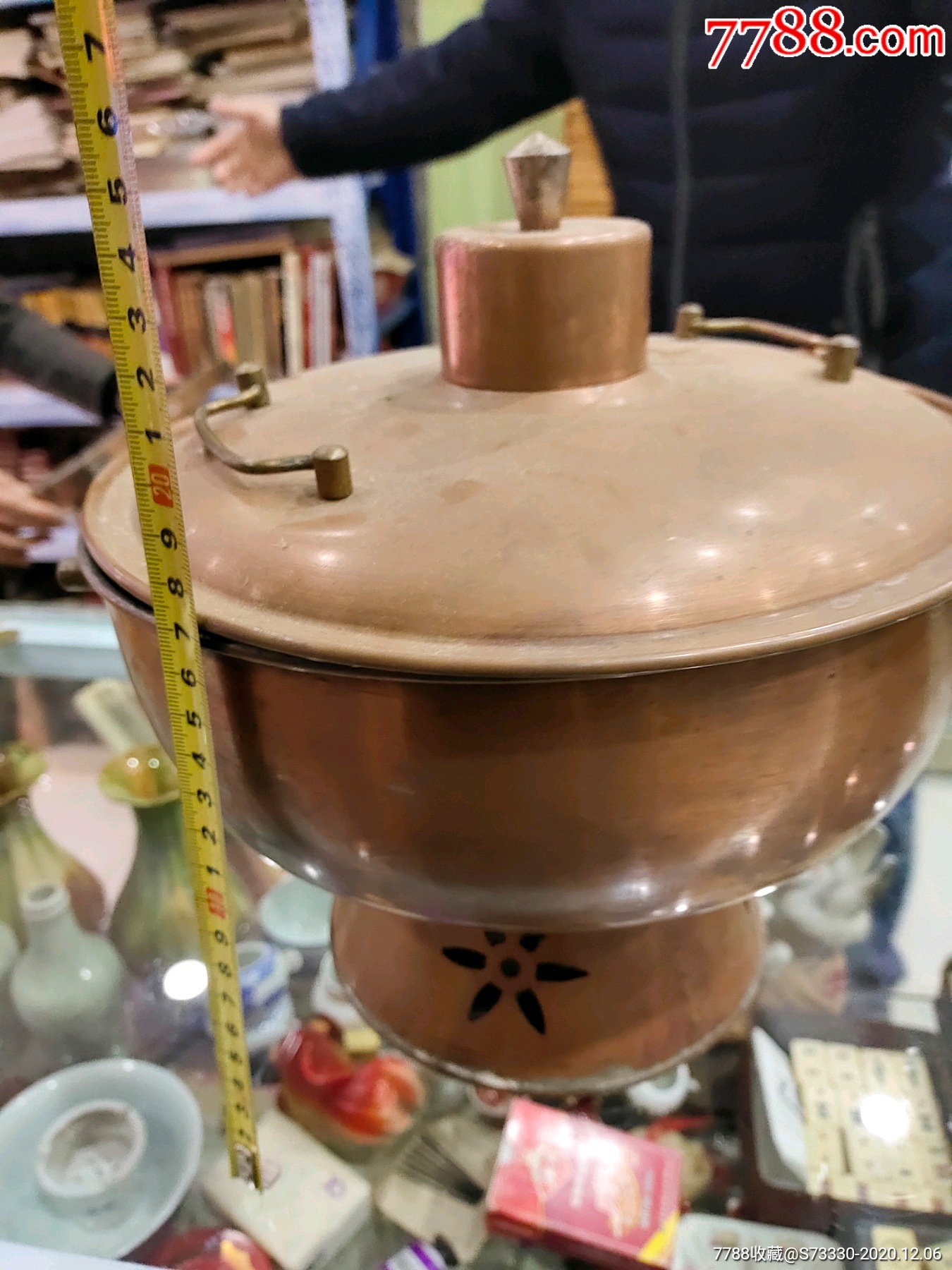 怀旧收藏,民俗陈列,文革火锅炉子一只