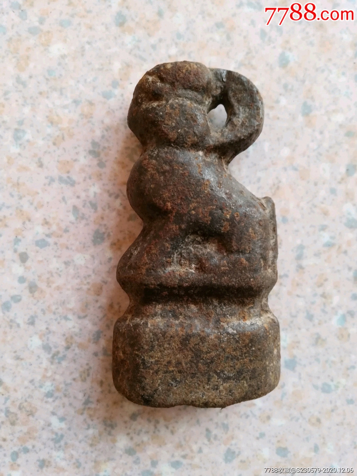 清代羊铁权_秤砣/砝码/古权_冬凌收藏【7788收藏__收藏热线】