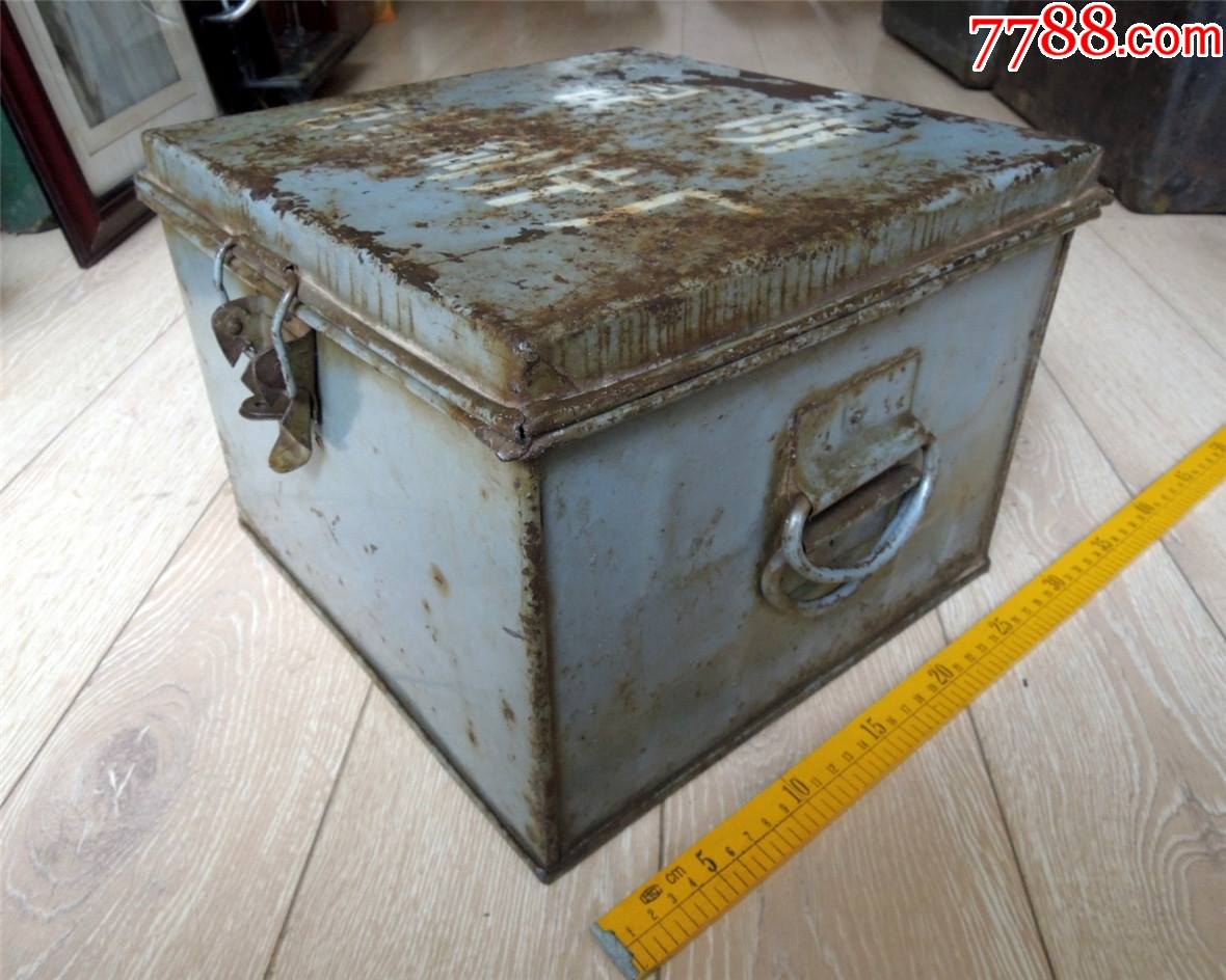 怀旧收藏2012b70年代老电影胶片周转铁箱昆明电影制片厂35kg