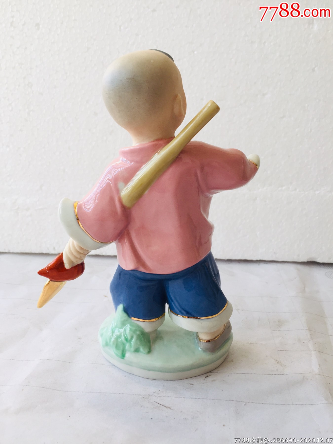 红缨枪英雄摆件-雕塑瓷/瓷雕-7788陶瓷