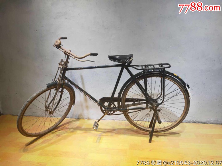 邮电牌自行车完整全品可正常使用强身健体绿色环保怀古经典装饰设计