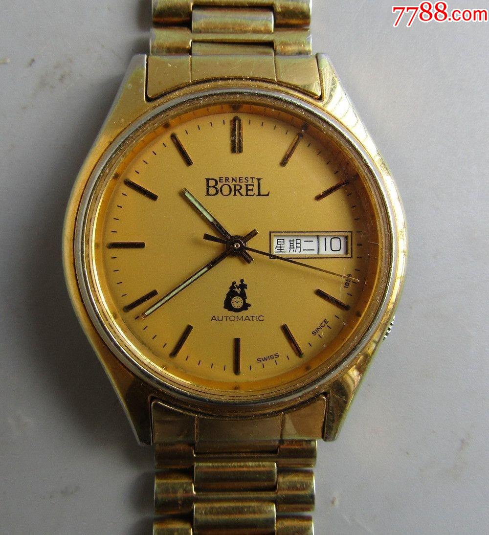 瑞士依波路全自动机械古董男表