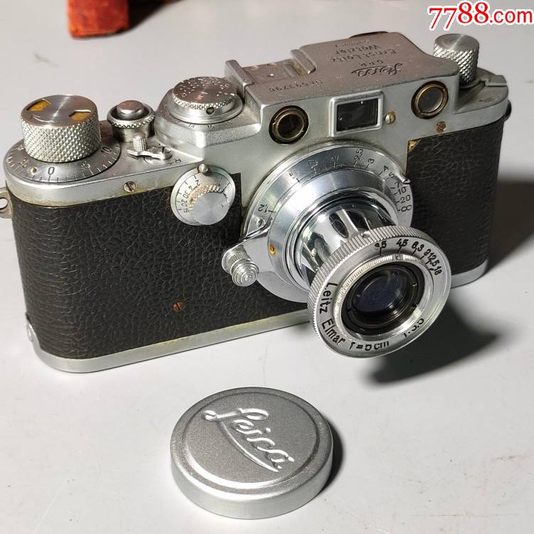 德国古董1952年老式莱卡徕卡leicaiiif机械旁轴135胶卷胶片相机