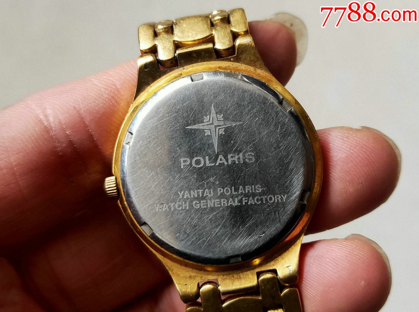 polaris石英男表,包金表盘_手表/腕表_第2张_7788钟表收藏