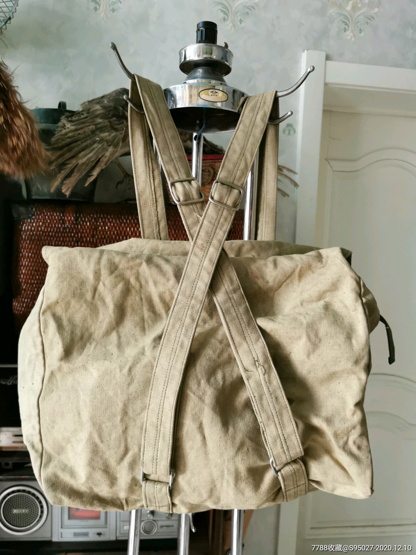 65式伞兵背囊(背包)-其他箱包-7788烟标收藏