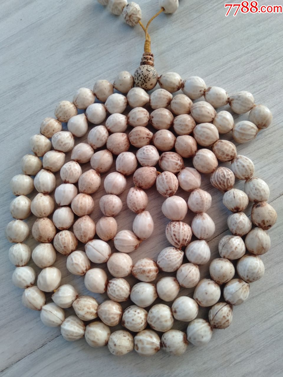 108粒莲子菩提佛珠,包邮.-菩提手串/佛珠-7788旧货商城