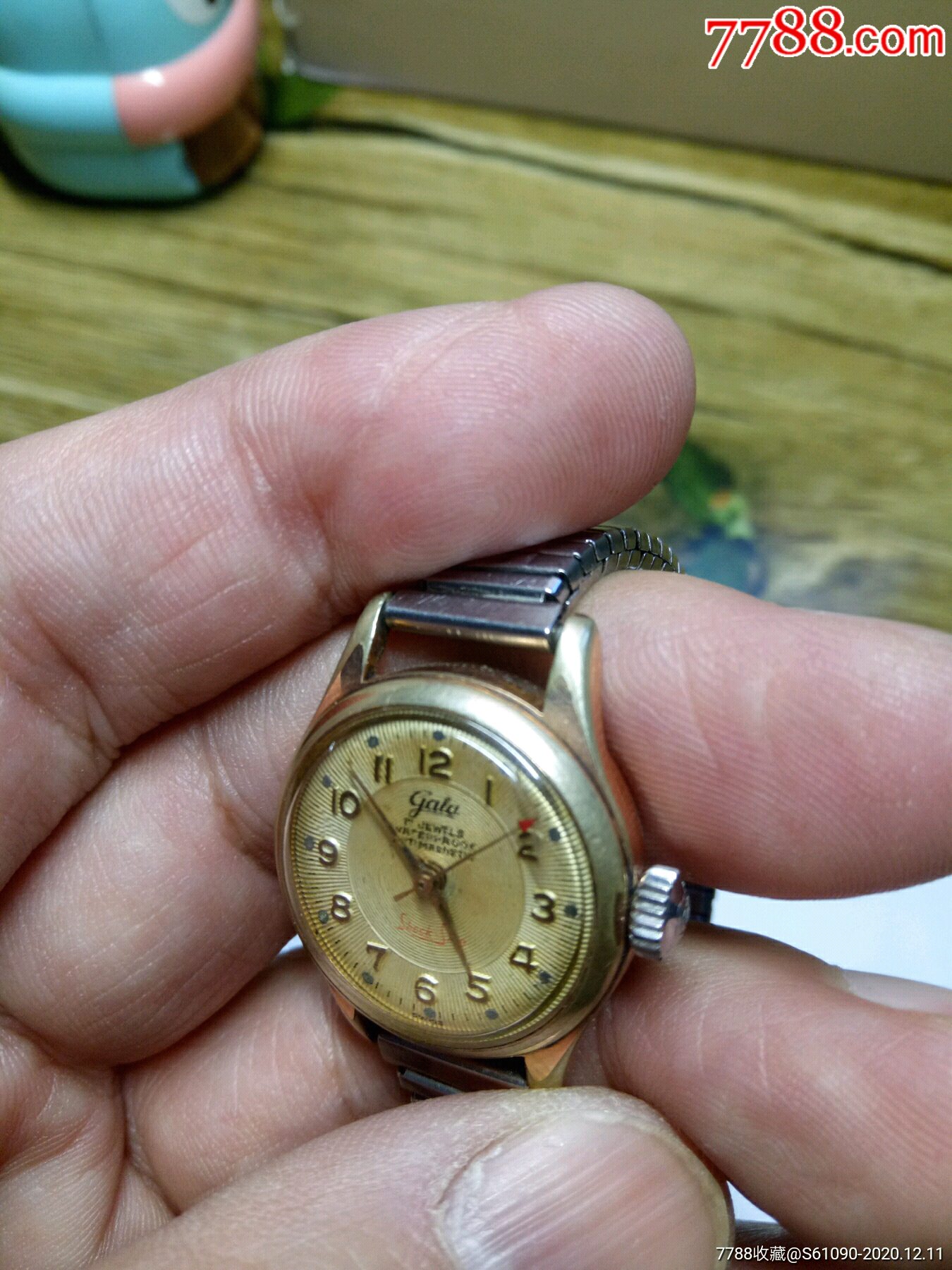 瑞士gala加莱牌手表女款