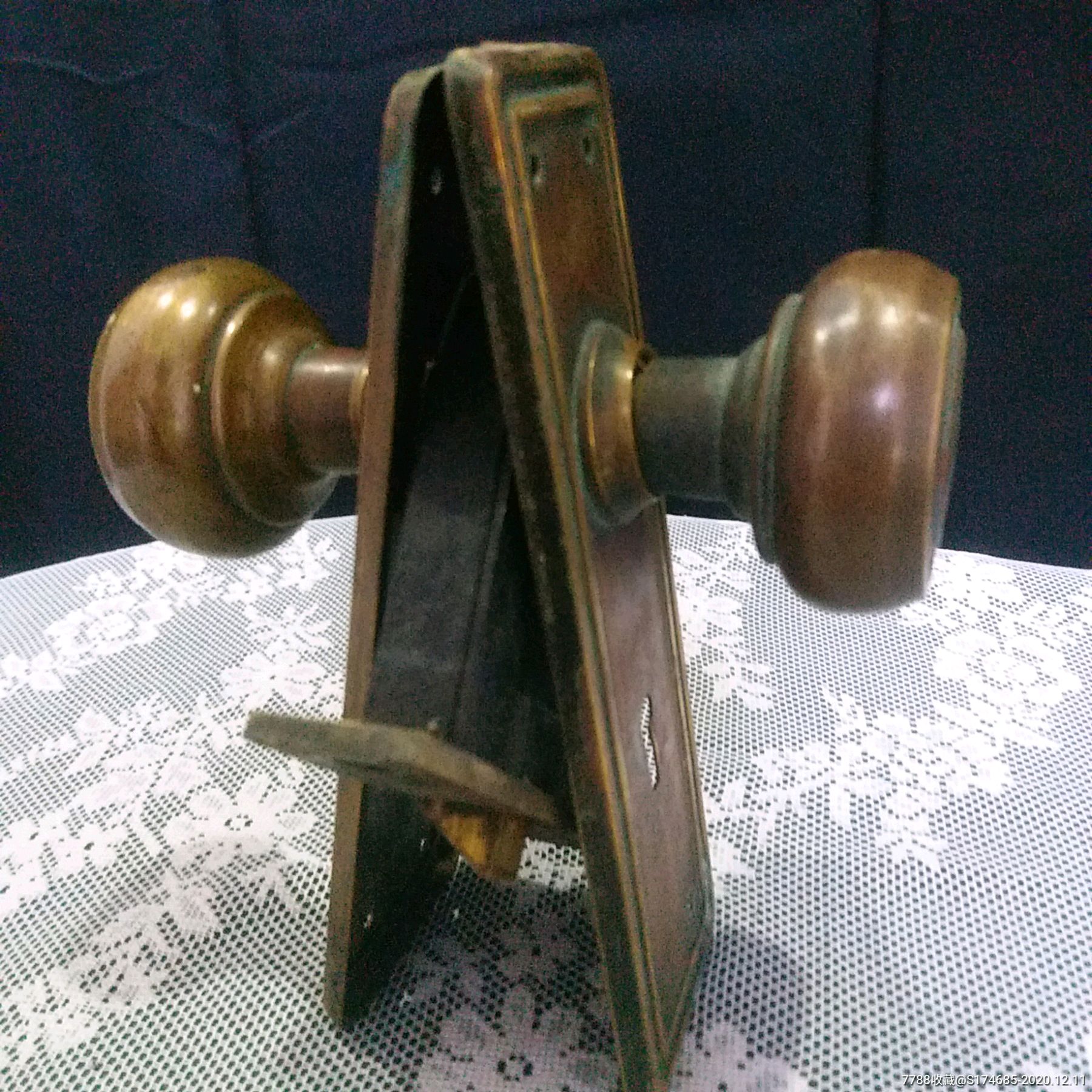 老上海老式铜门把手怀旧老摆件