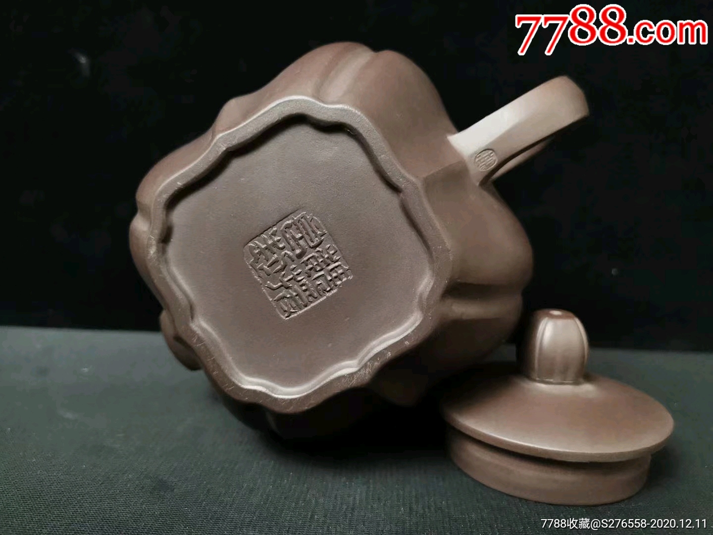 宝菱】原矿紫茄泥砂料制成,器型精美,收藏,使用佳器_紫砂壶_第8张