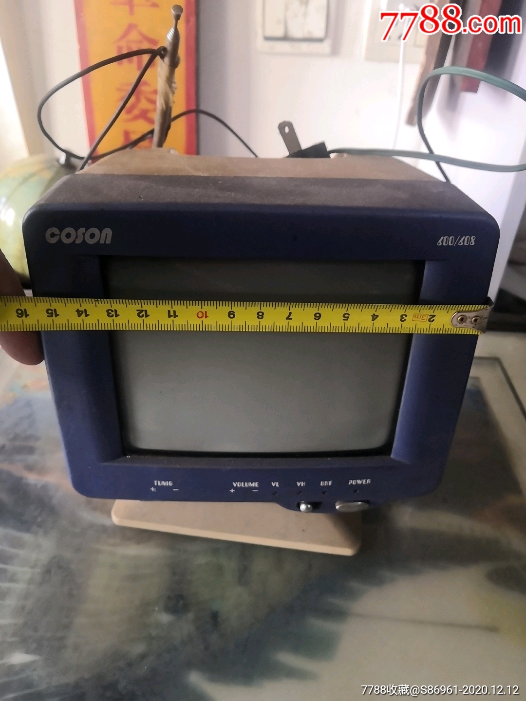 6英寸coson黑白电视机