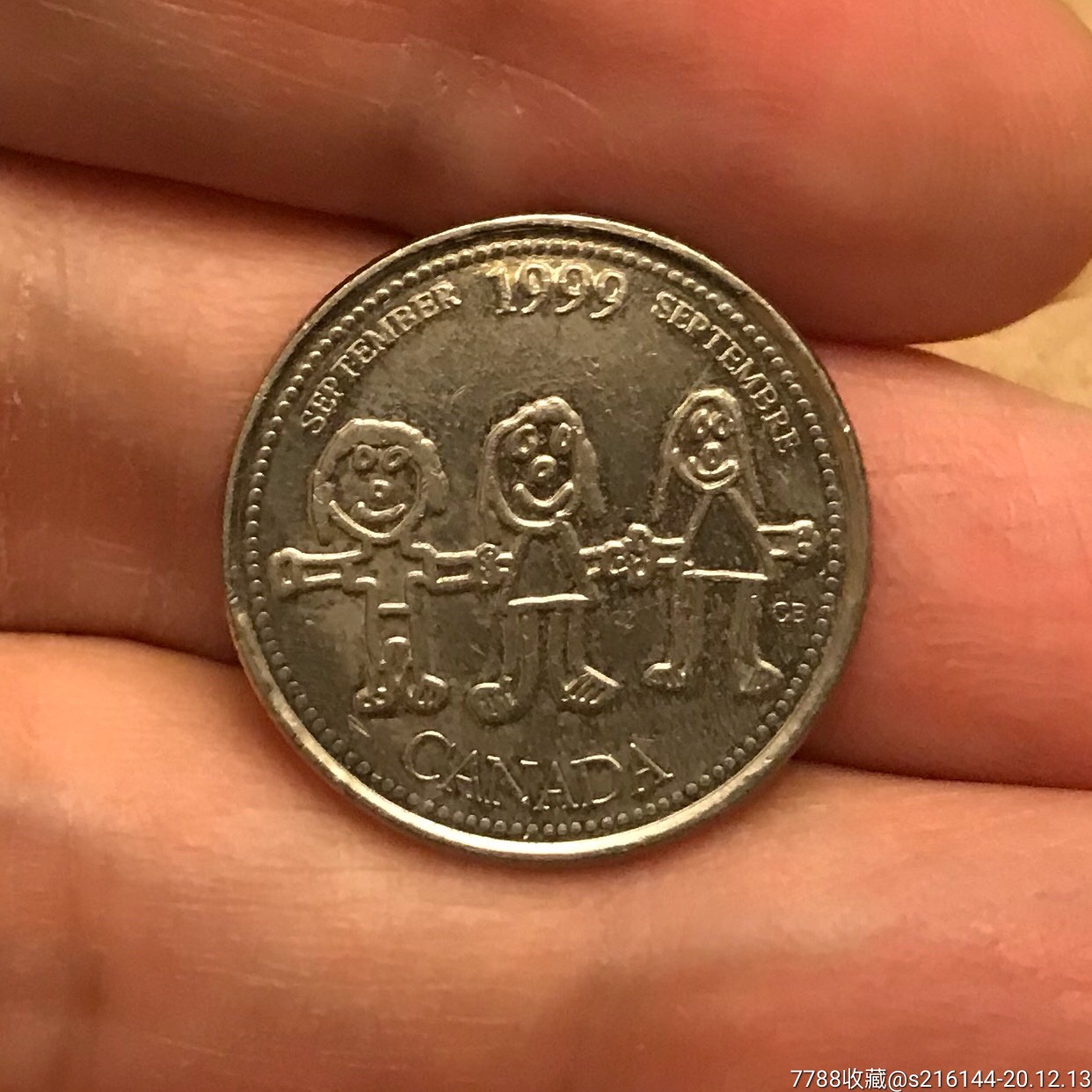 1999年加拿大硬币/25分