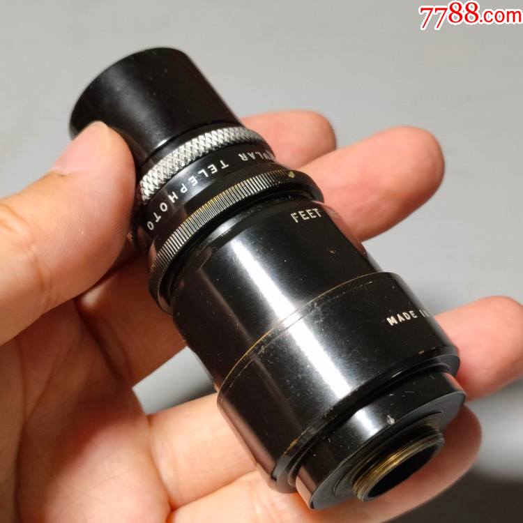 英国古董刀梅dallmeyer4inch75mmf4电影镜头c口好品干净通透