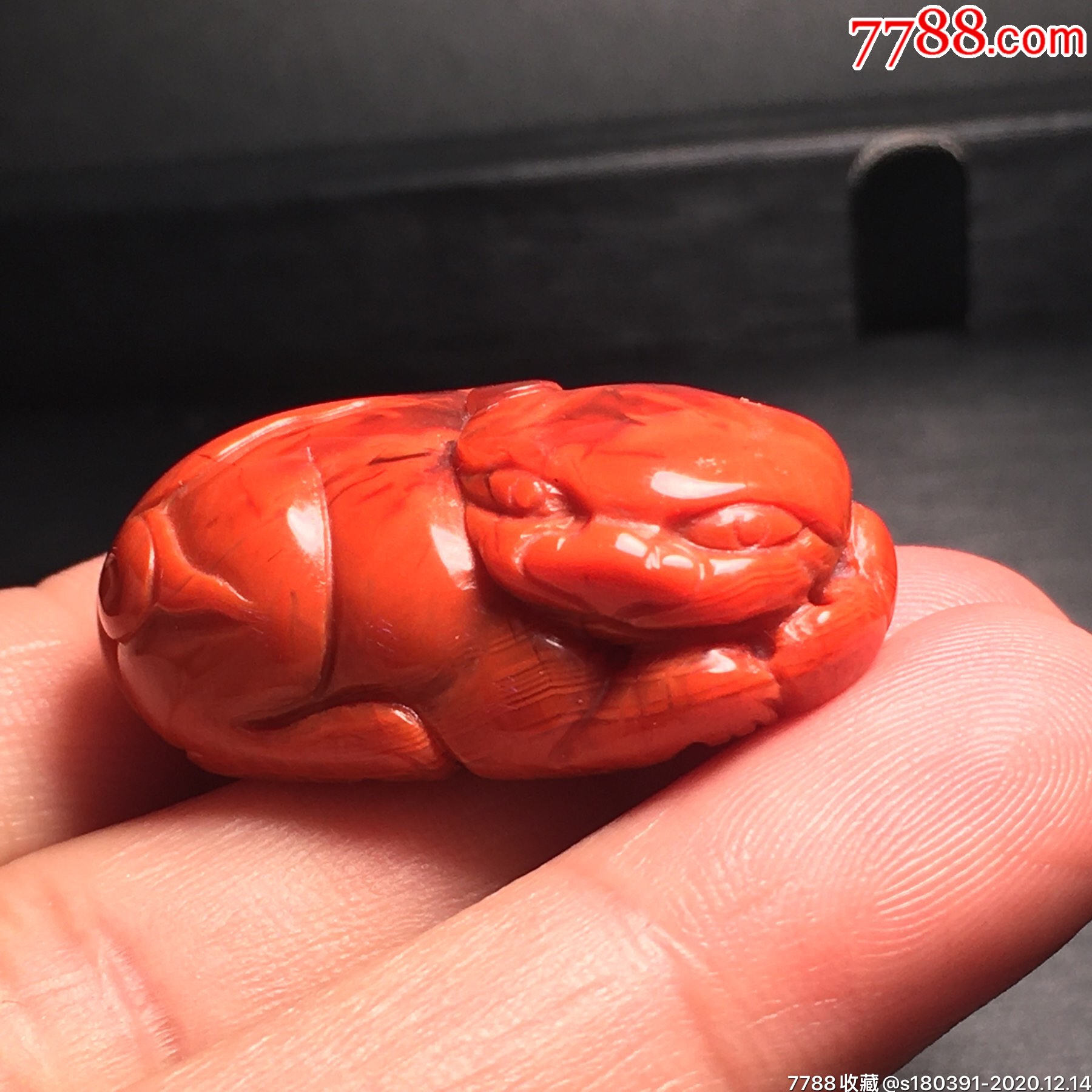 南红玛瑙雕刻貔貅