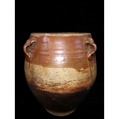 宋代紫金釉酱釉四系罐四系缸(se77237609)_大德斋