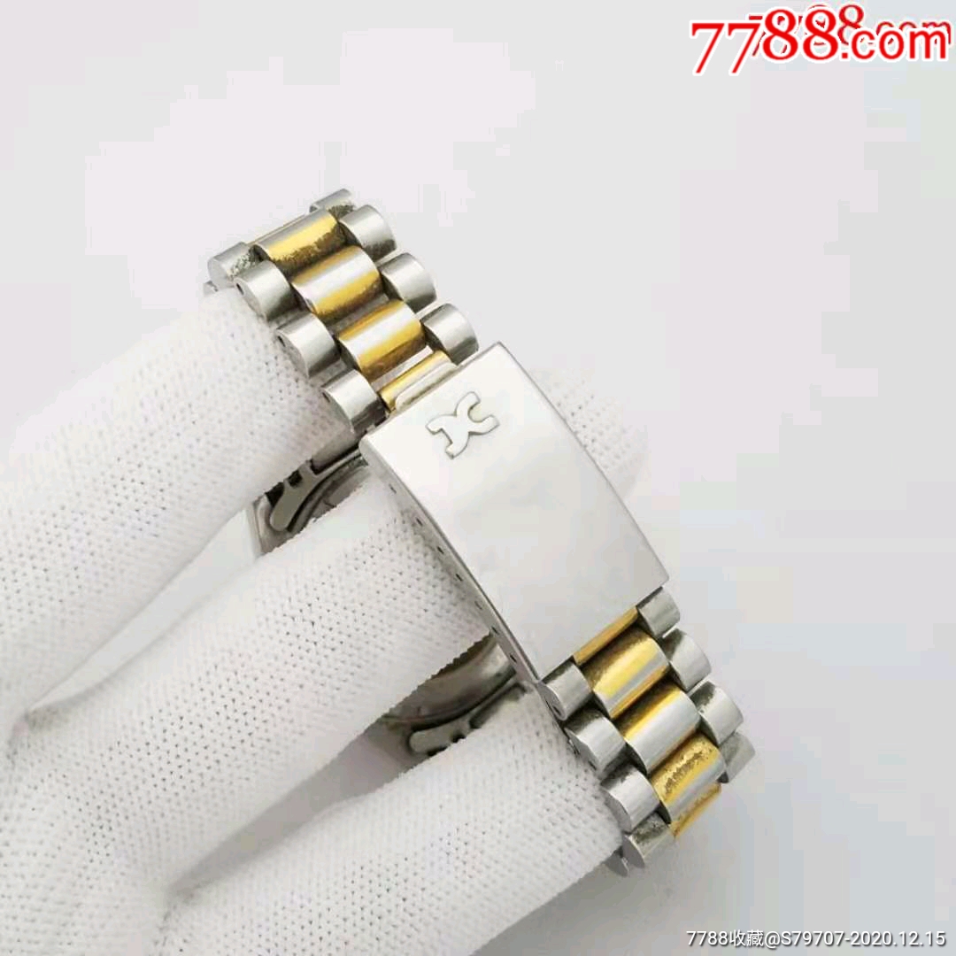 4瑞士迪卡自动机械男表【2834-2金机芯,透明底盖】【间金表款,独特开