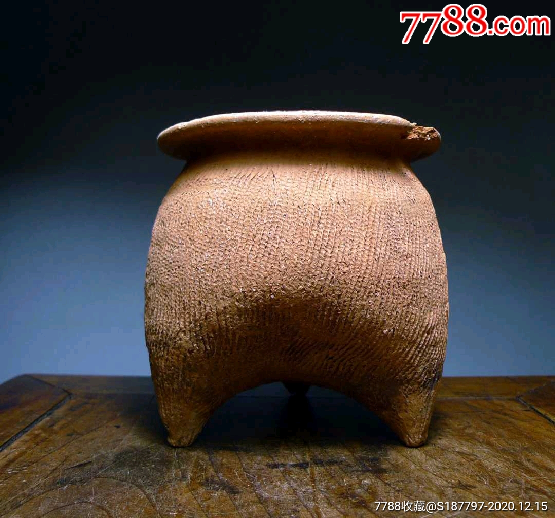 西周红陶鬲-价格:1800.0000元-se77239795-红陶-零售-7788陶器收藏