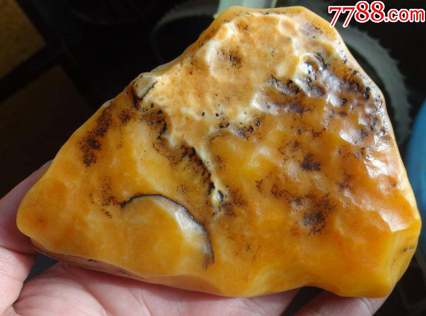 低售新疆精品金丝玉沙漠漆原石(125)_价格100.