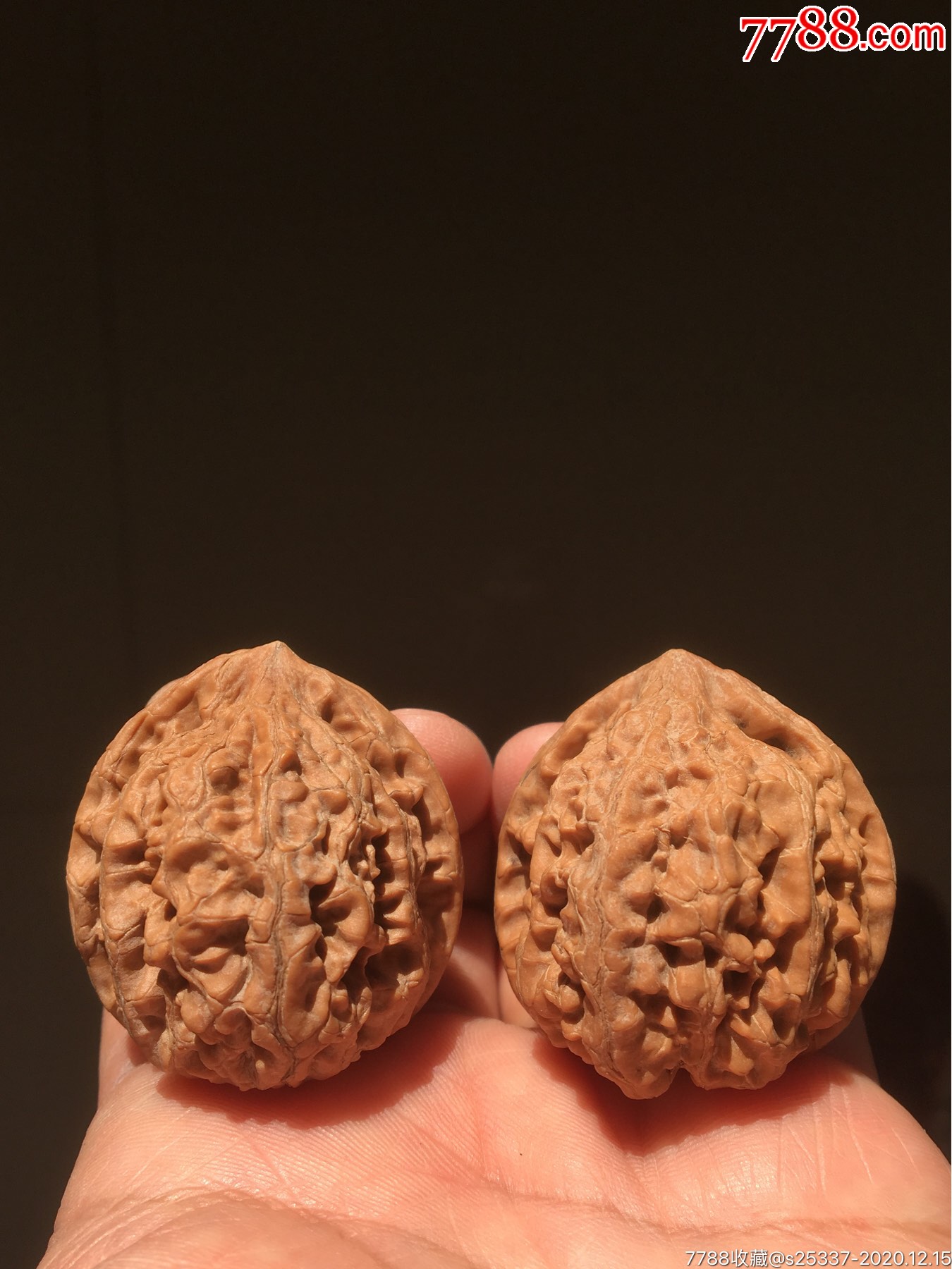 文玩核桃野生大肚粗筋狮子头6