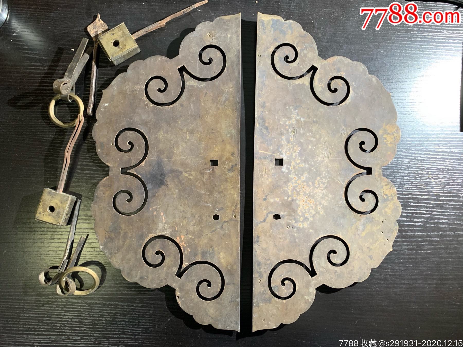 特大号老门鼻子老铜件