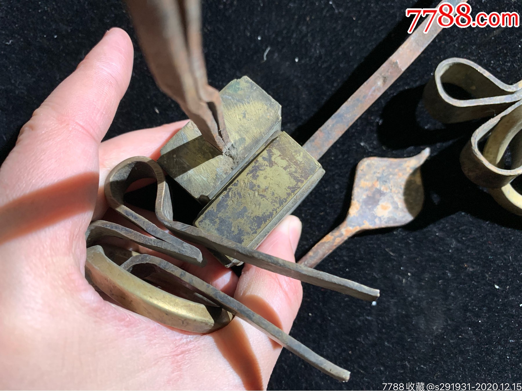 特大号老门鼻子老铜件