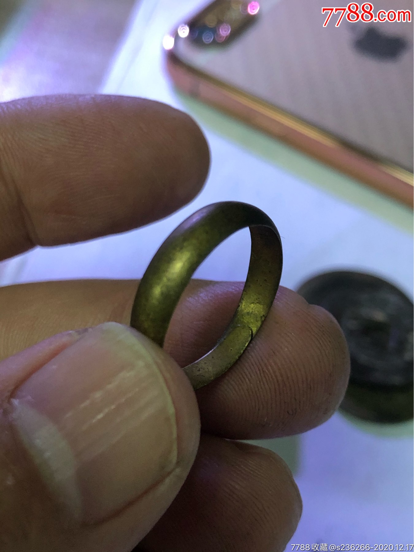 古代铜戒指图片及价格图片
