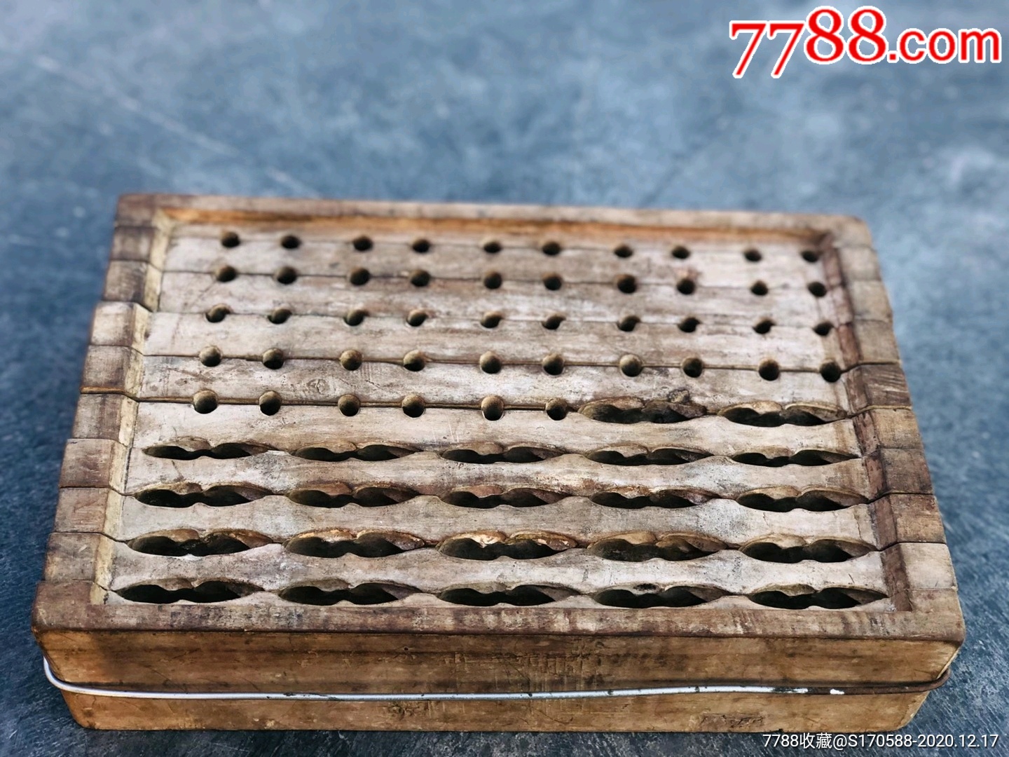 清代做糖人模具一套核桃木保存完整正常使用